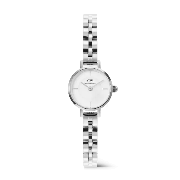 Petite Mini Arch 3-link White Silver