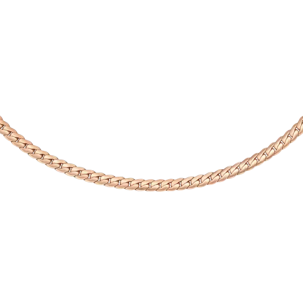Dây chuyền Flat Chain - Vàng Hồng